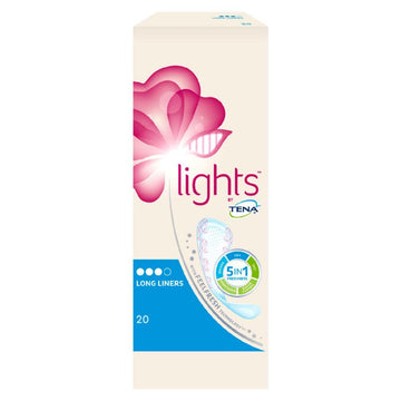 Long Incontinence Liners - 20 Pack